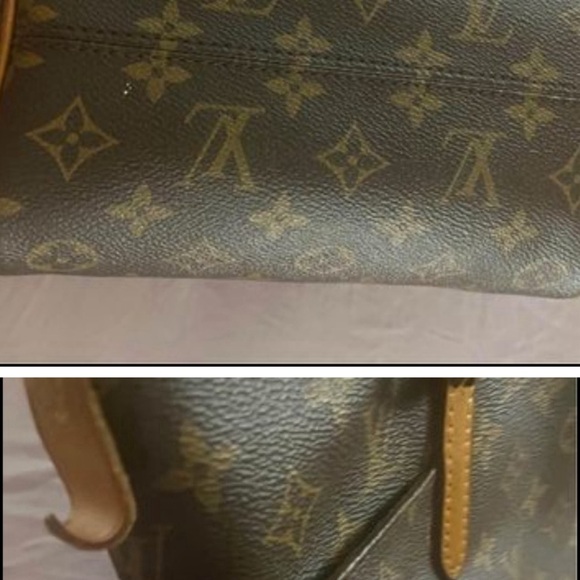 Louis Vuitton Brown Shoulder Bag with Iconic Monogram Pattern Totally PM - Picture 3 of 14